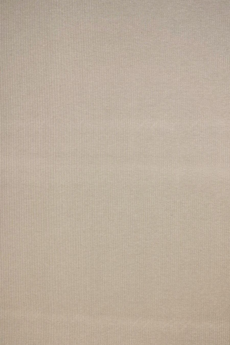 Striped mocha knitted fabric