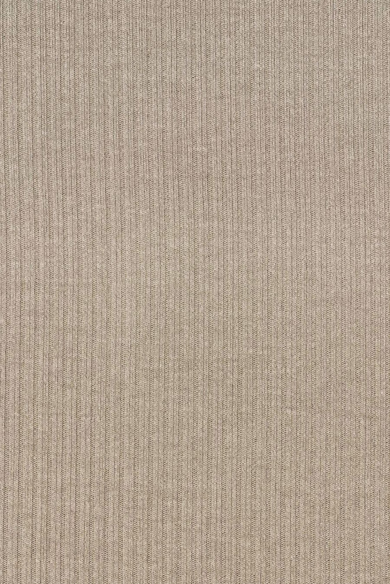 Striped mocha knitted fabric