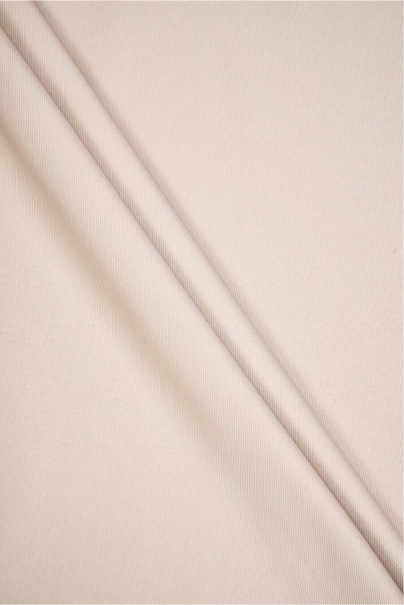 Viskose-Ripsband beige mit...