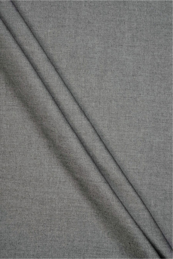 Elastic Cotton Grey Melange