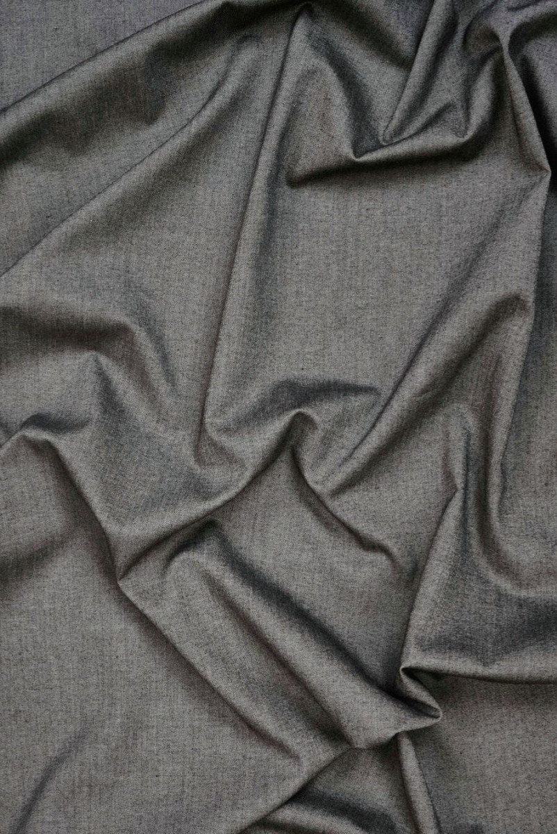 Elastic Cotton Grey Melange