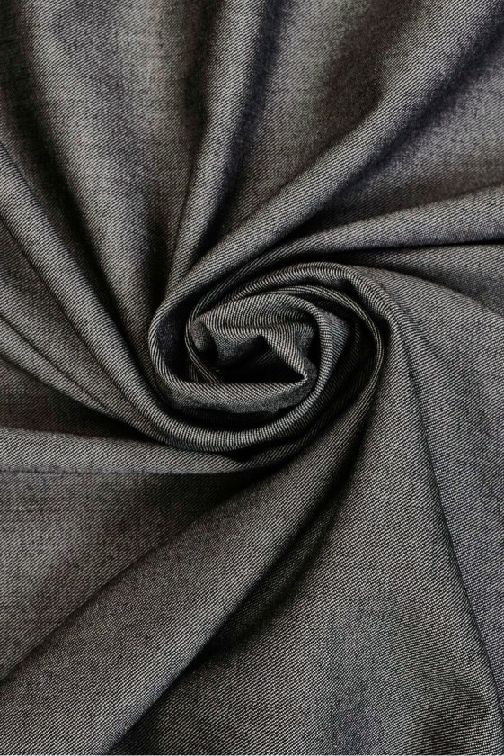Elastic Cotton Grey Melange