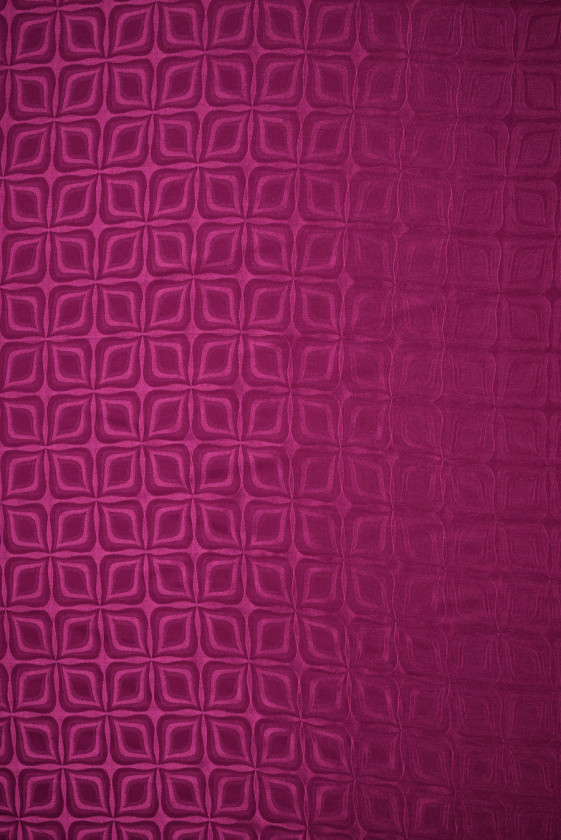 Fuchsia jacquard silk