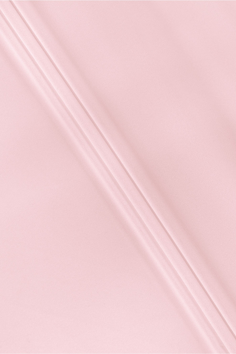 Thin georgette polyester light pink