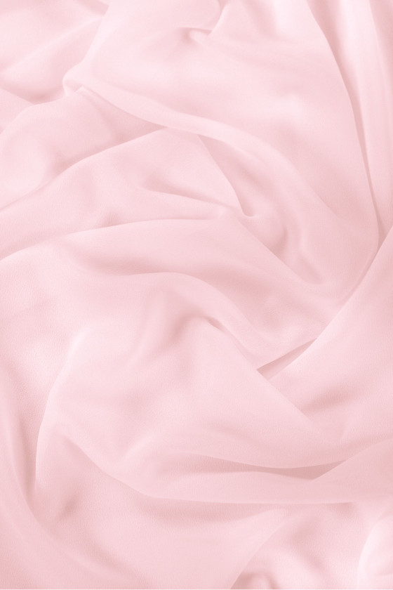 Dünnes georgette Polyester hellrosa
