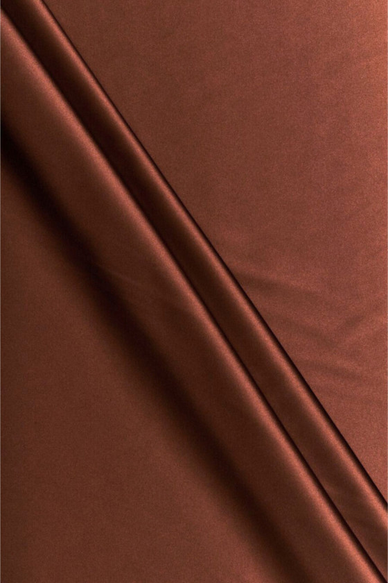 White polyester satin