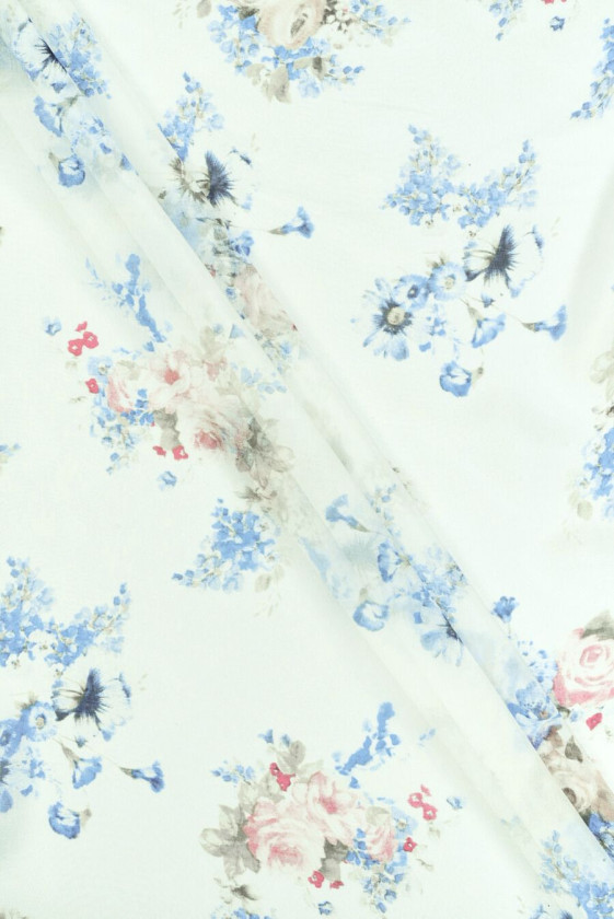 Muslin silk viscose pastel...