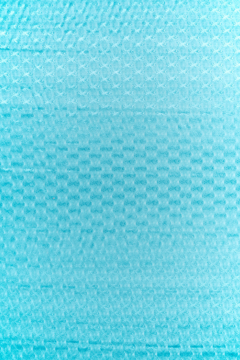 Jacquard Viscose Blue Dandelions