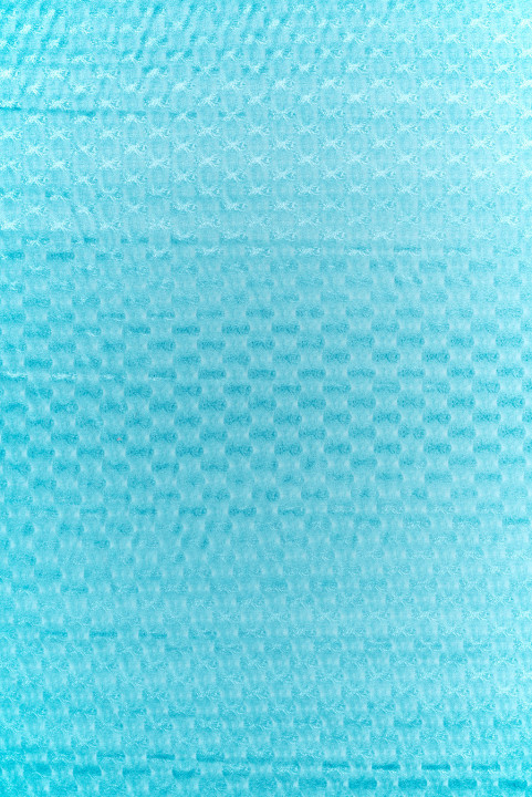 Jacquard Viskose Blau Löwenzahn
