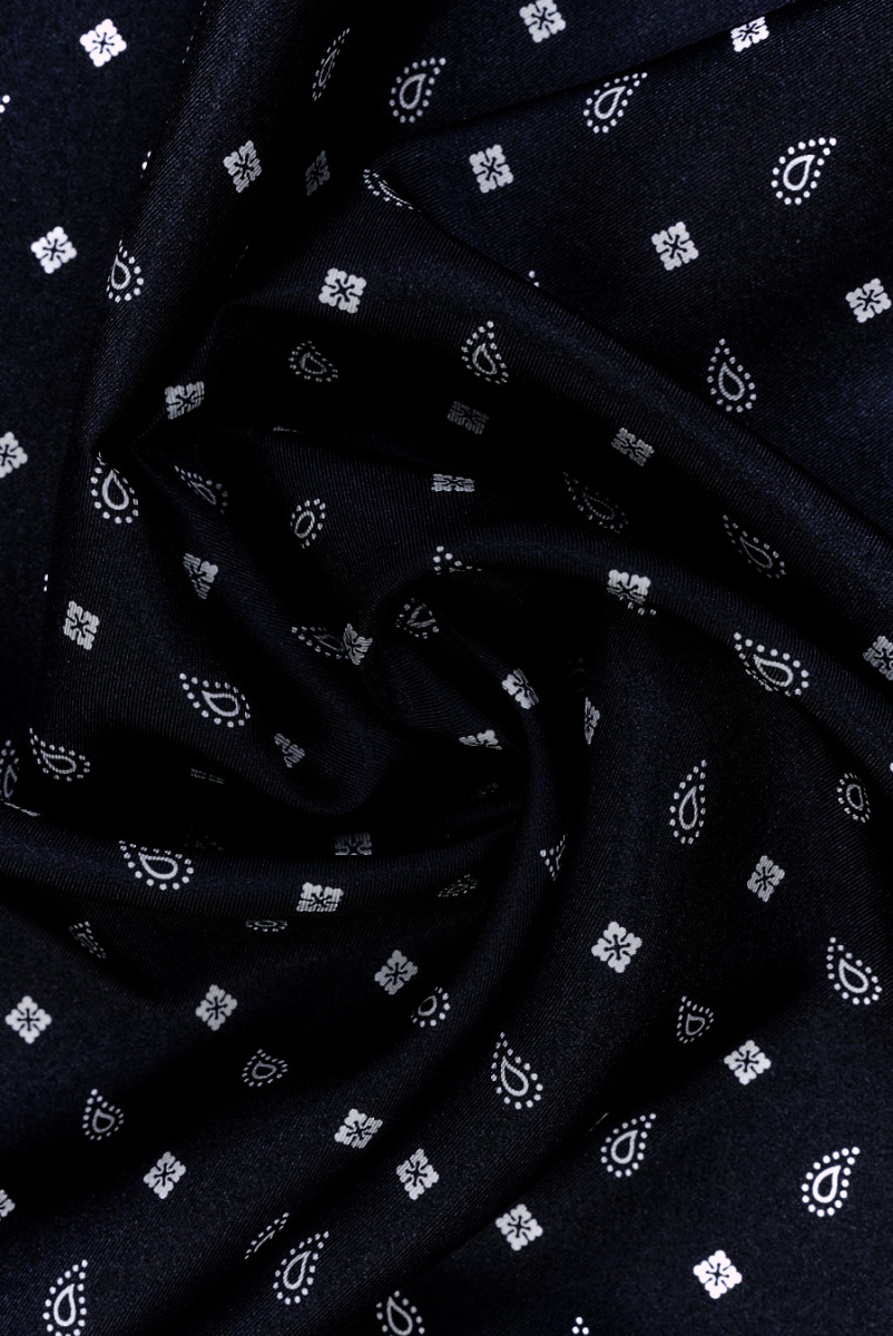 Silk Twill Teardrops and Clover