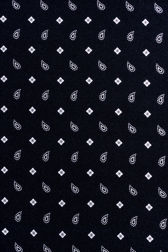 Silk Twill Teardrops and Clover