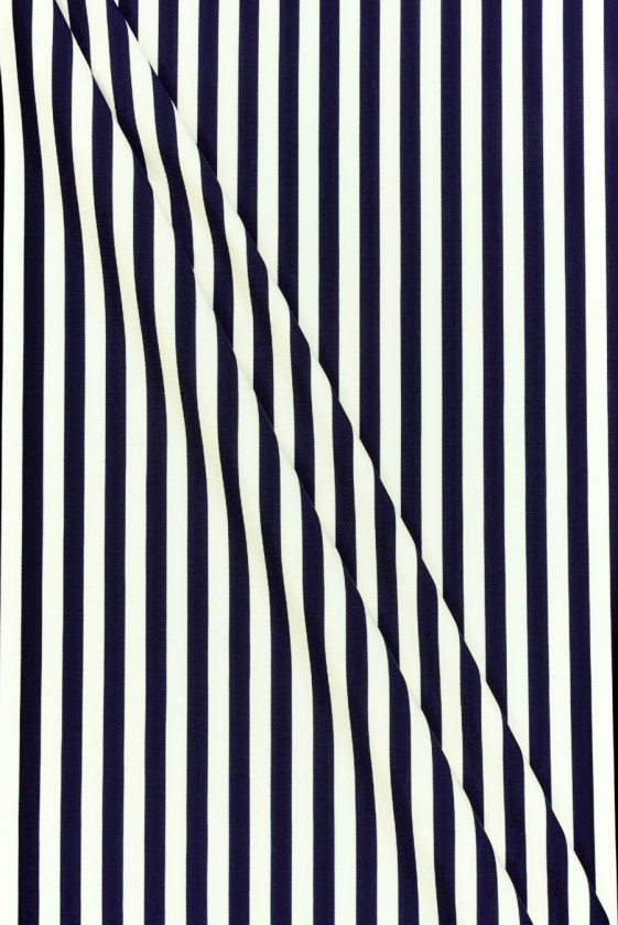 Striped Lycra navy blue...