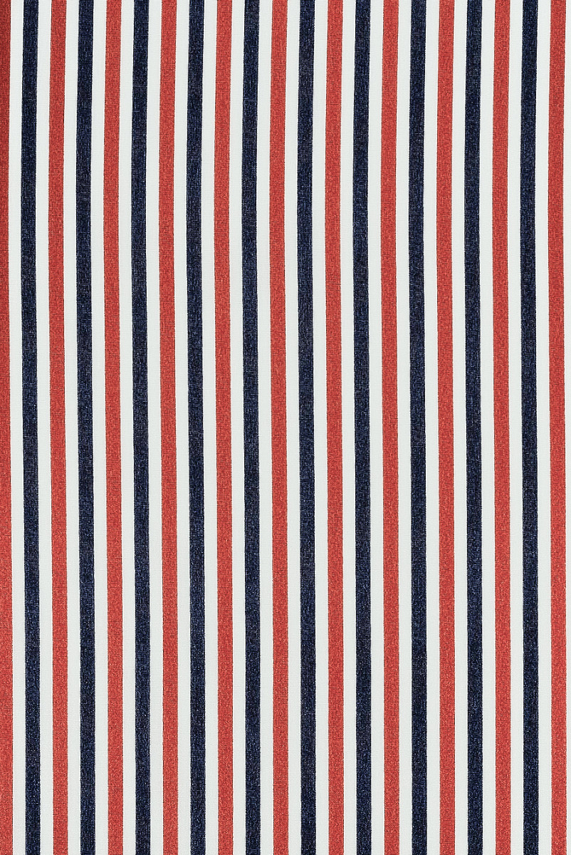 Crepe silk with stripes