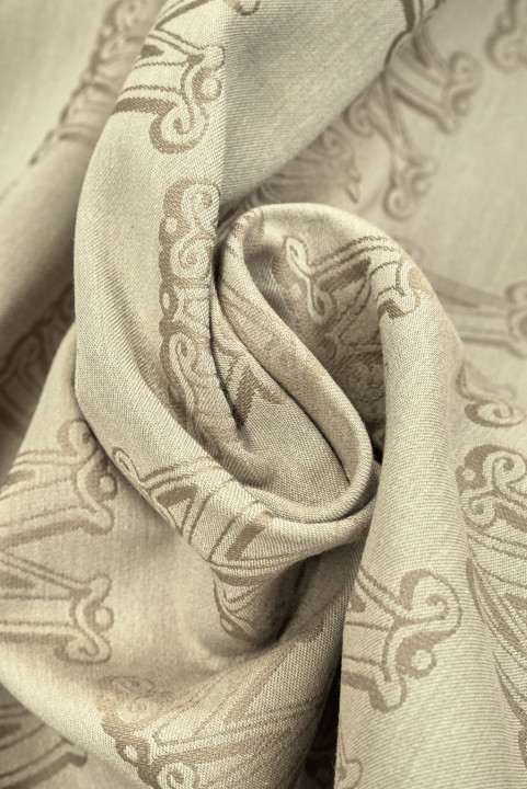 Beige Stiv Bomuld M