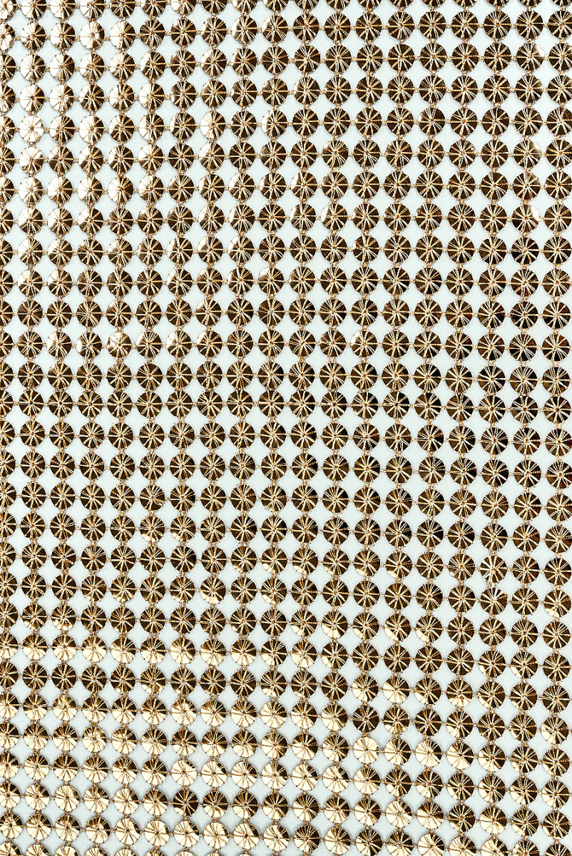 Exclusive Sequin Gold Mesh