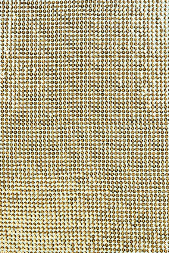 Exklusives Pailletten-Gold-Mesh