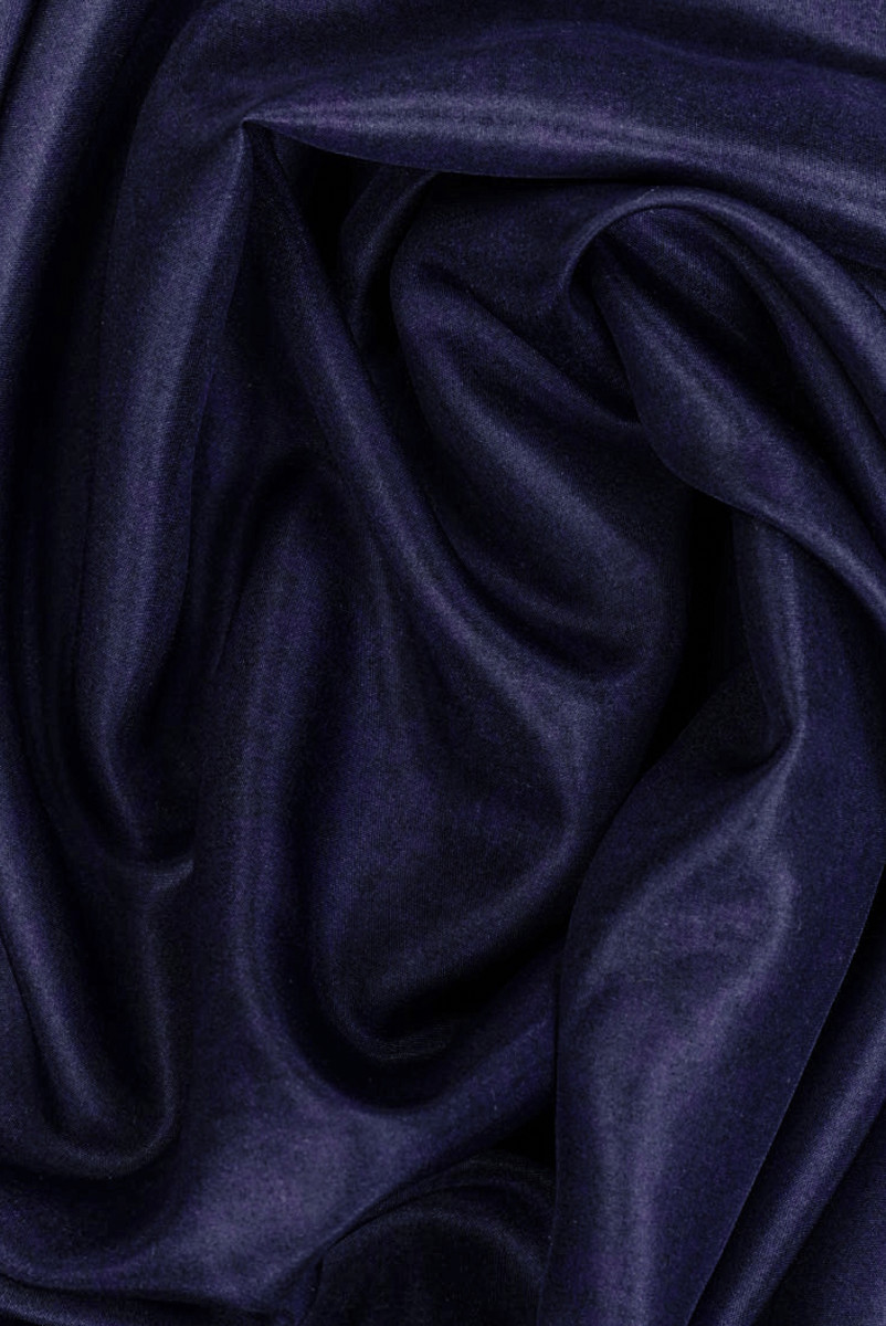 Habotai silk purple spots