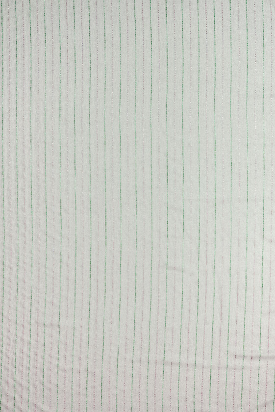 Linen with viscose with colorful stripes