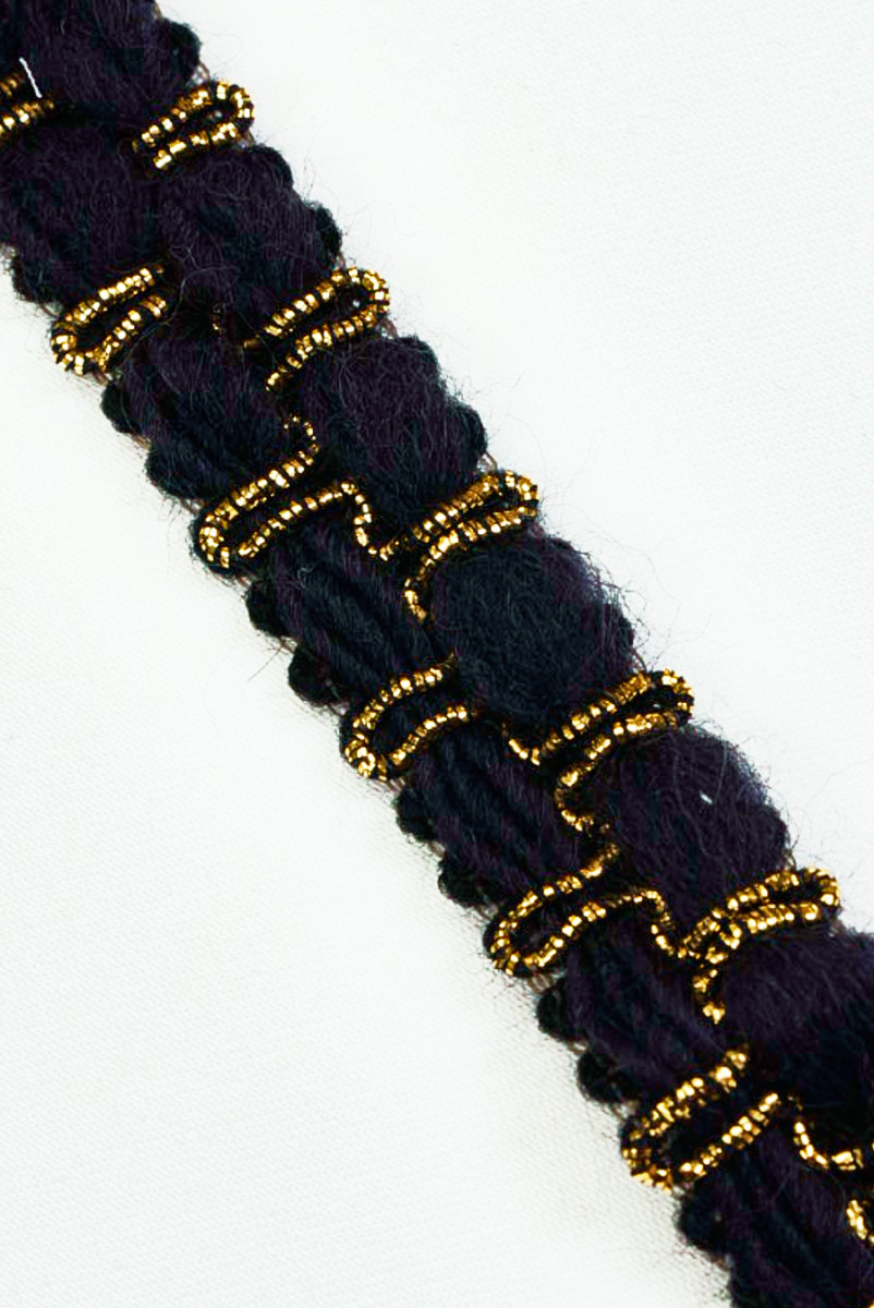 Chanel Tape schwarz mit gold