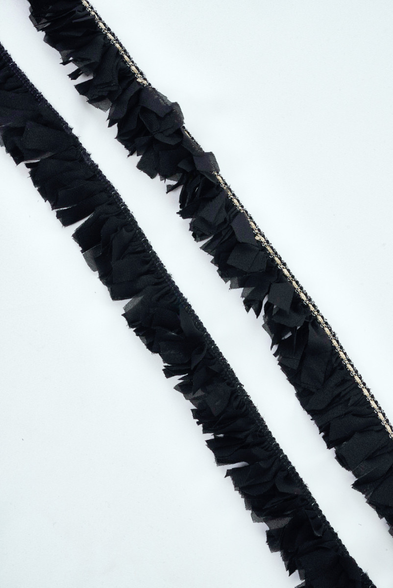 Tassel tape black