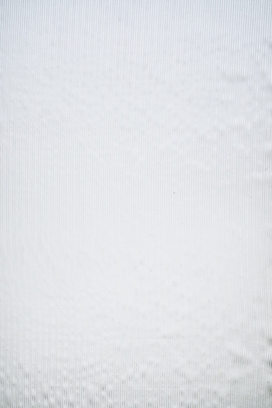 Striped silk devore light grey