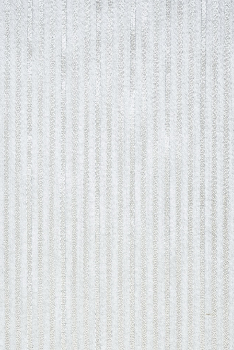 Striped silk devore light grey