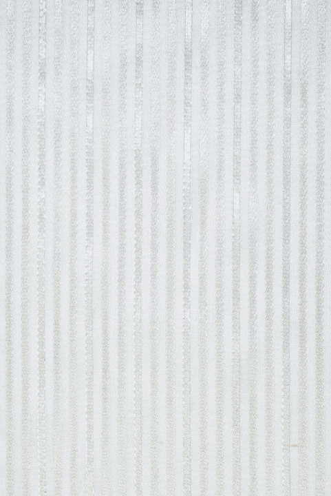 Soie rayée dévoré gris clair
