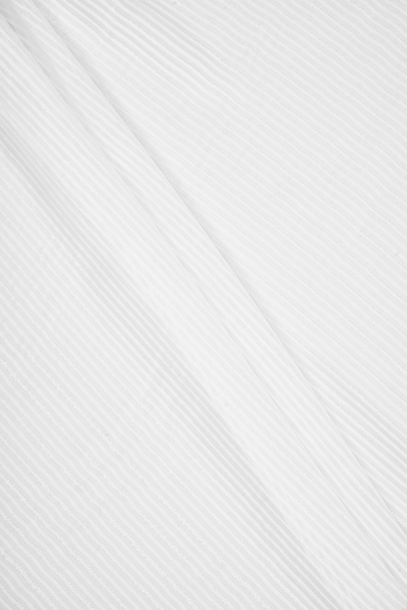 Смугастий шовк девор білий