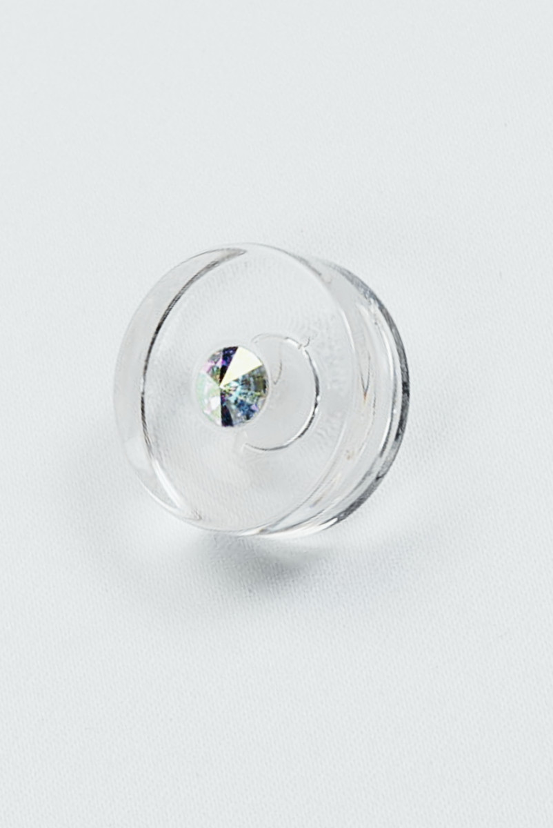 Transparent button small