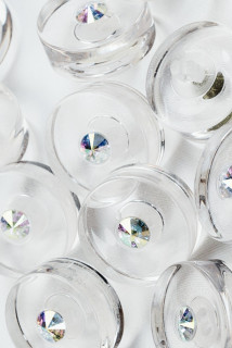 Bouton transparent petit
