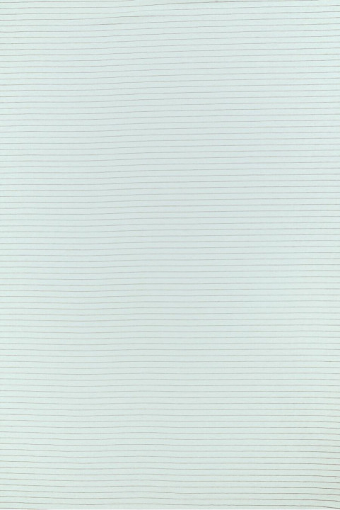 Linen with viscose striped ecru