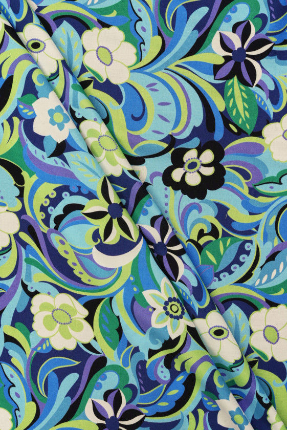 copy of Viscose with flowers