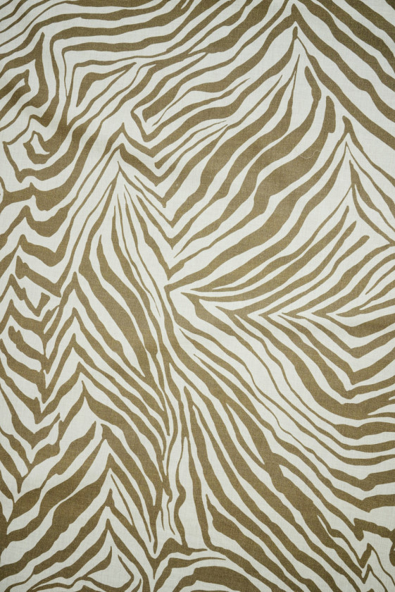 Cotton Batista Beige Zebra