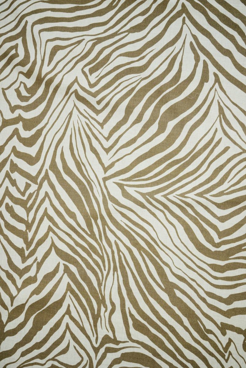 Baumwolle Batista Beige Zebra