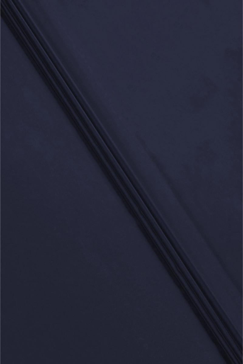 Silk lining thicker dark navy blue