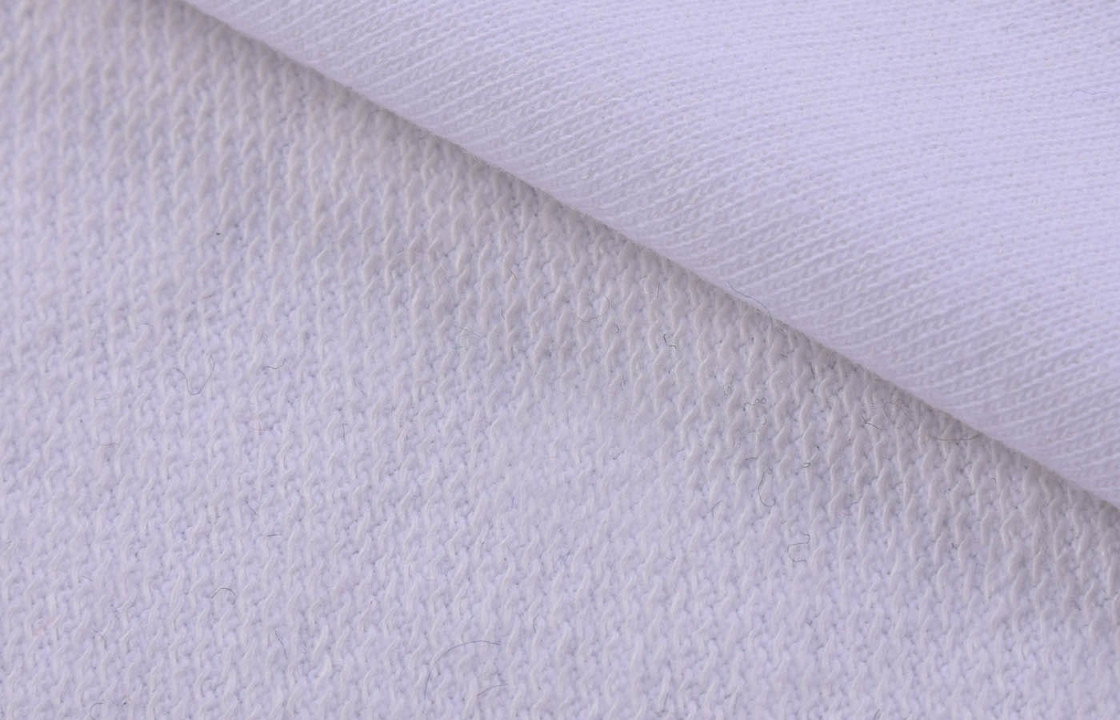 Tejido de sudadera crudo