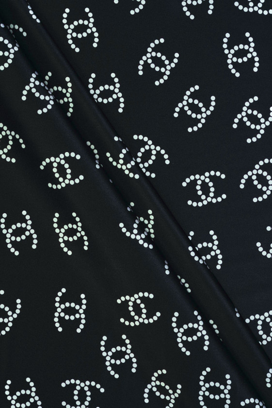 Satyna jedwabna sygnowana...