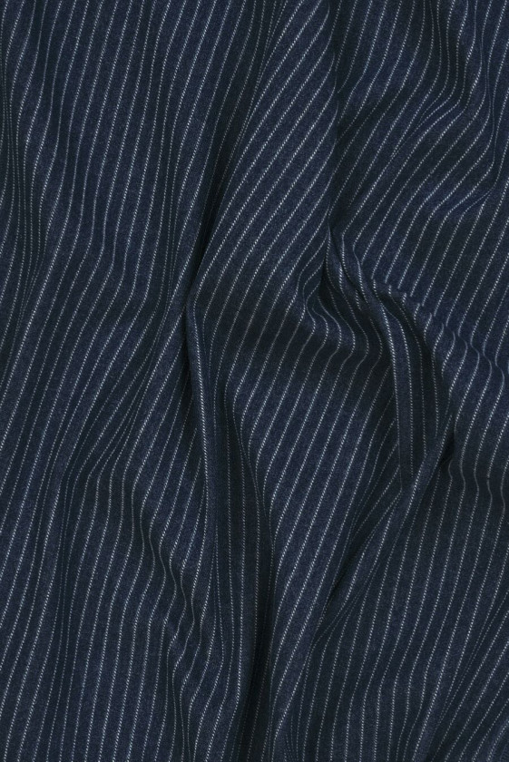 Striped jeans dark navy blue