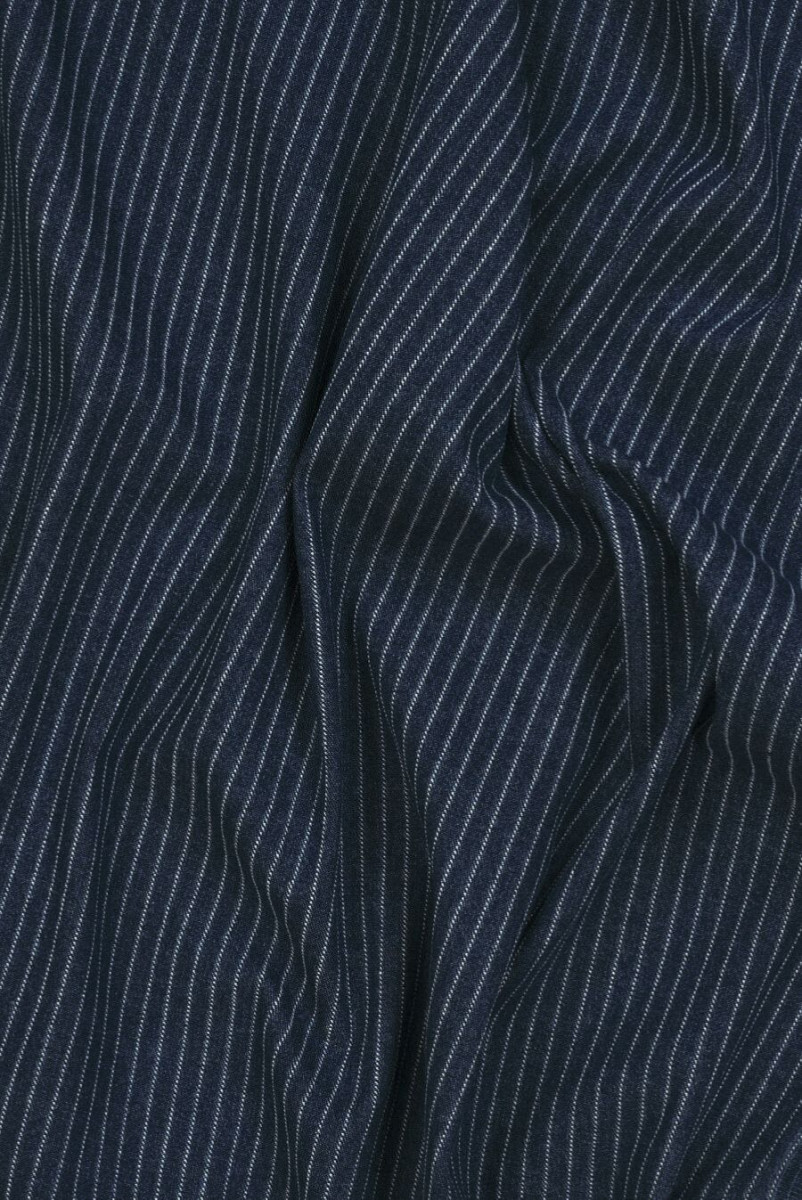 Striped jeans dark navy blue