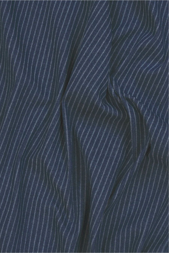 Striped jeans dark blue