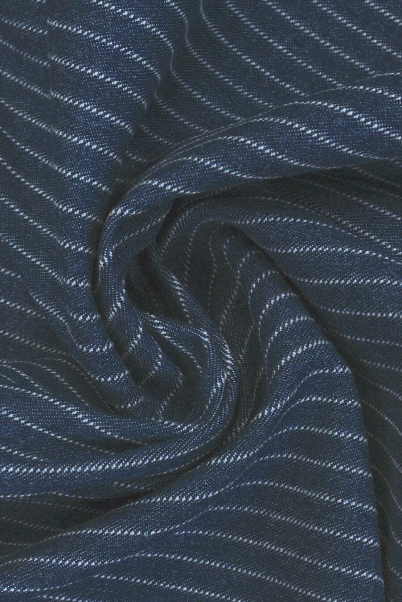 Striped jeans dark blue