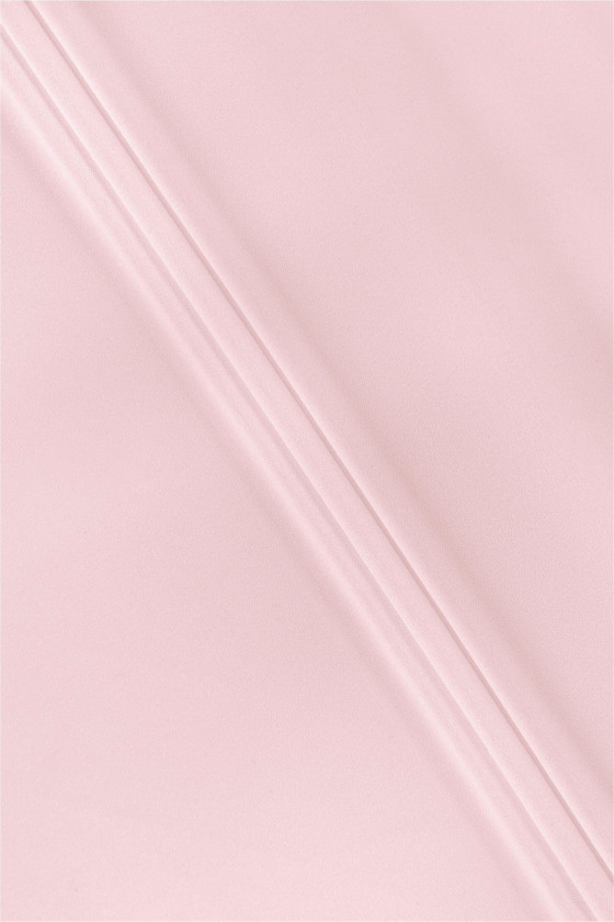 Thin georgette silk light pink