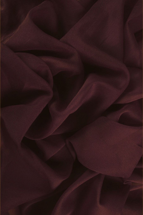 Capanna sottile in georgette di seta - vari colori