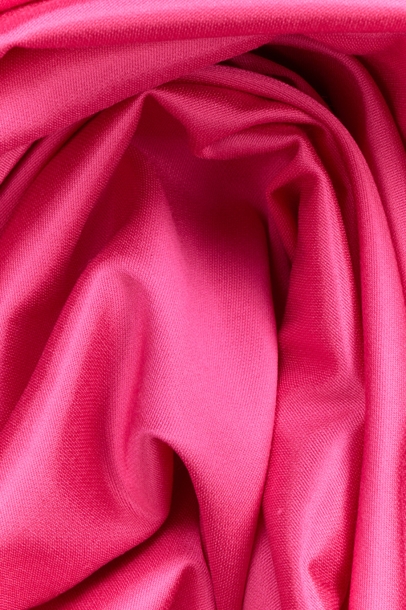 Viskóza Satén Candy Pink KUPON 100 cm