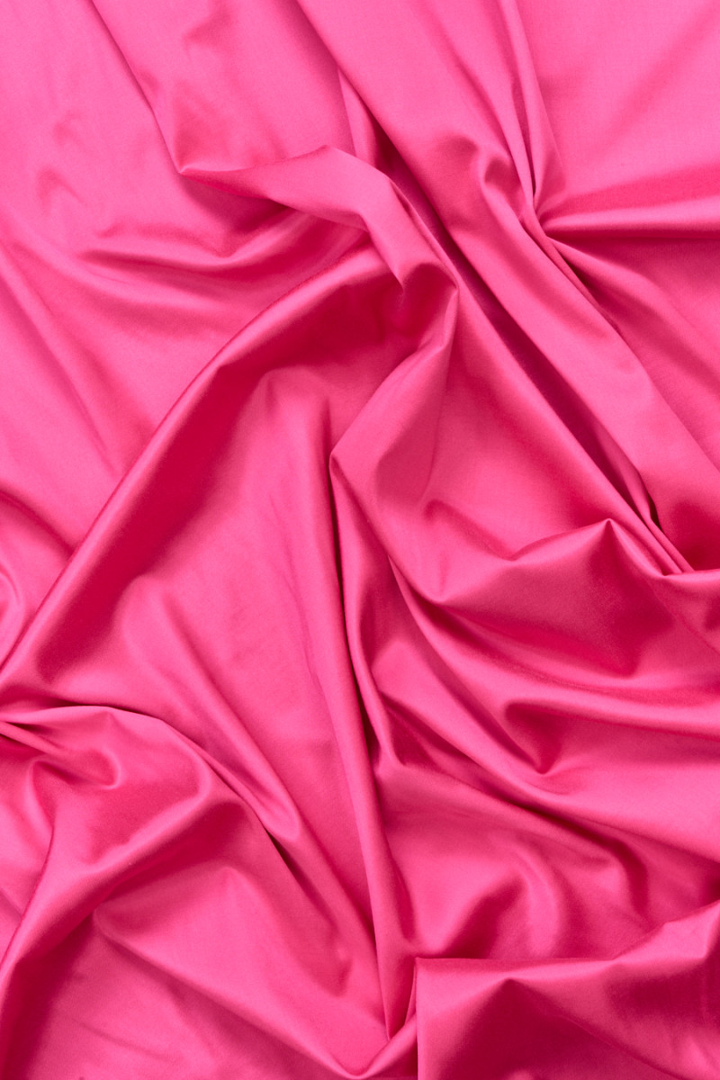 Viscose Satin Candy Pink COUPON 100 cm