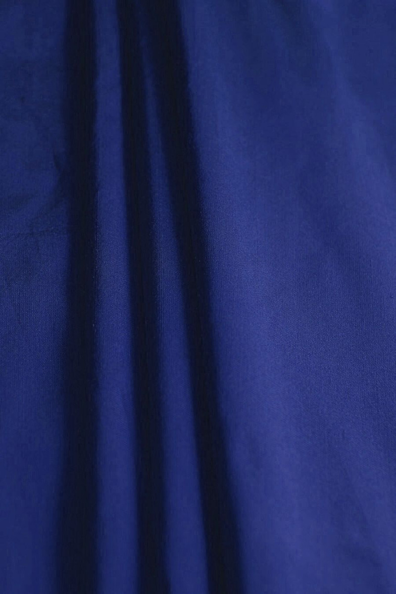 Cornflower silk shandong