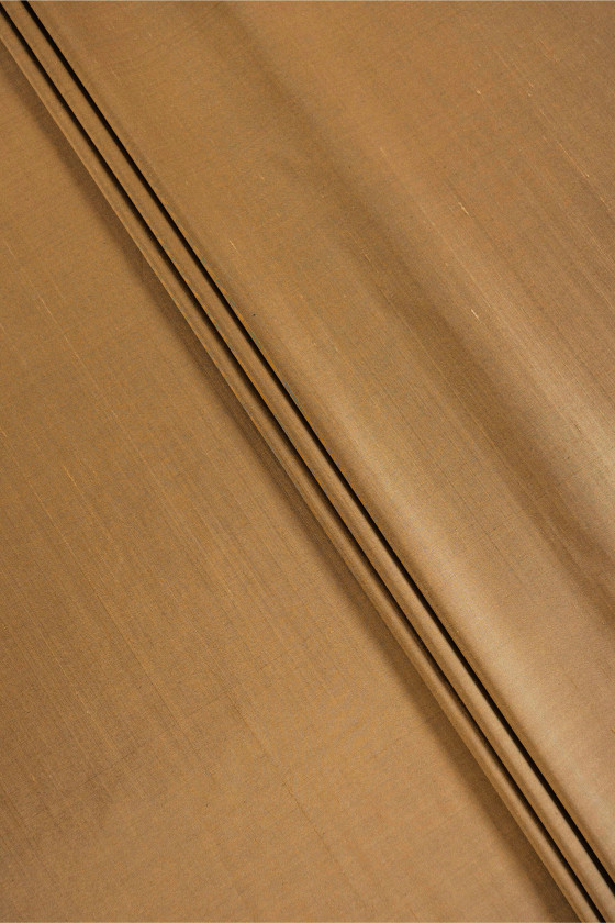 Shantung silk two-tone