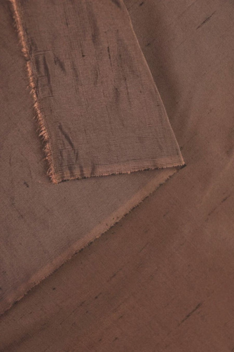 Shandong silk light dirty pink