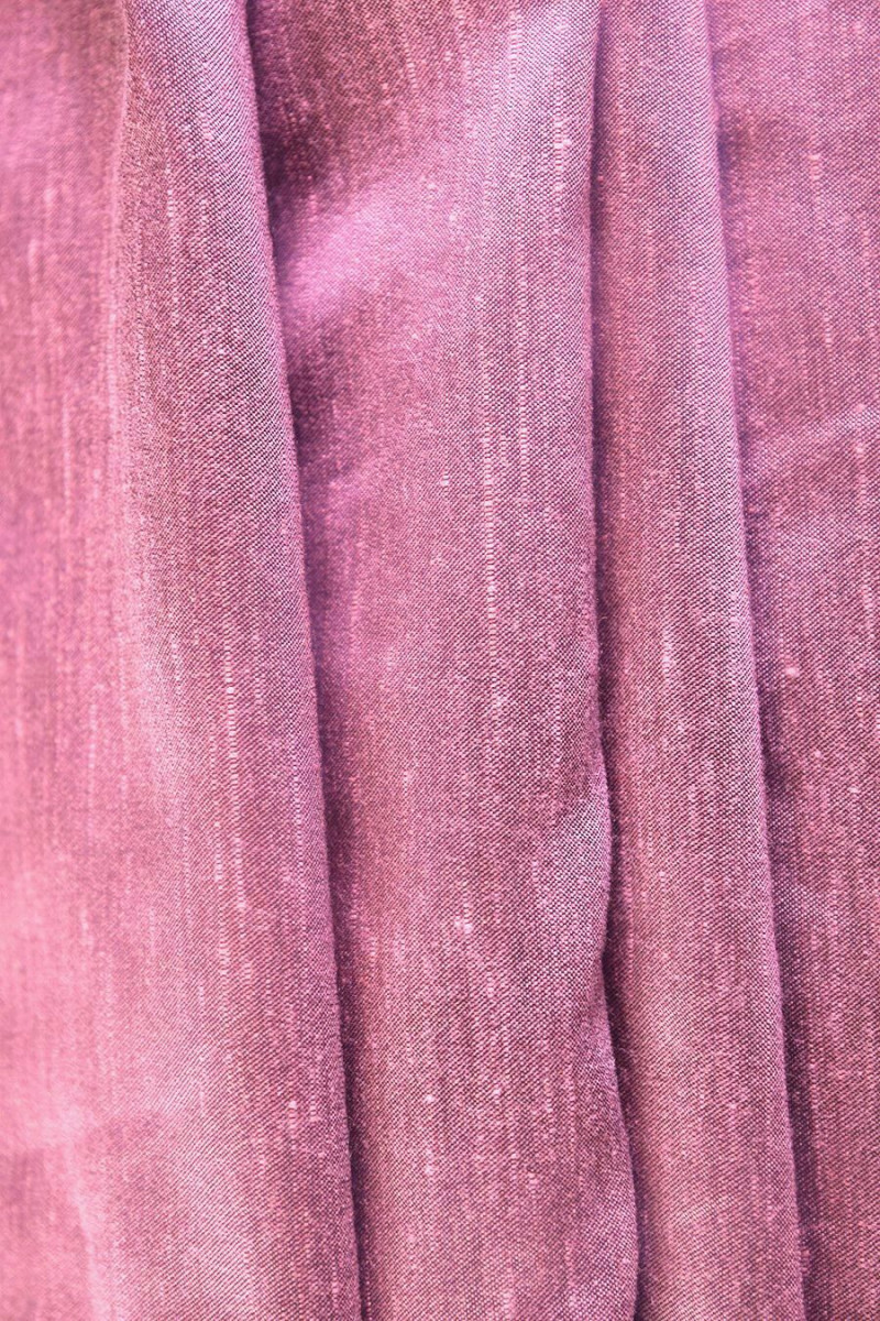 Silk Pink Shandong Twotone