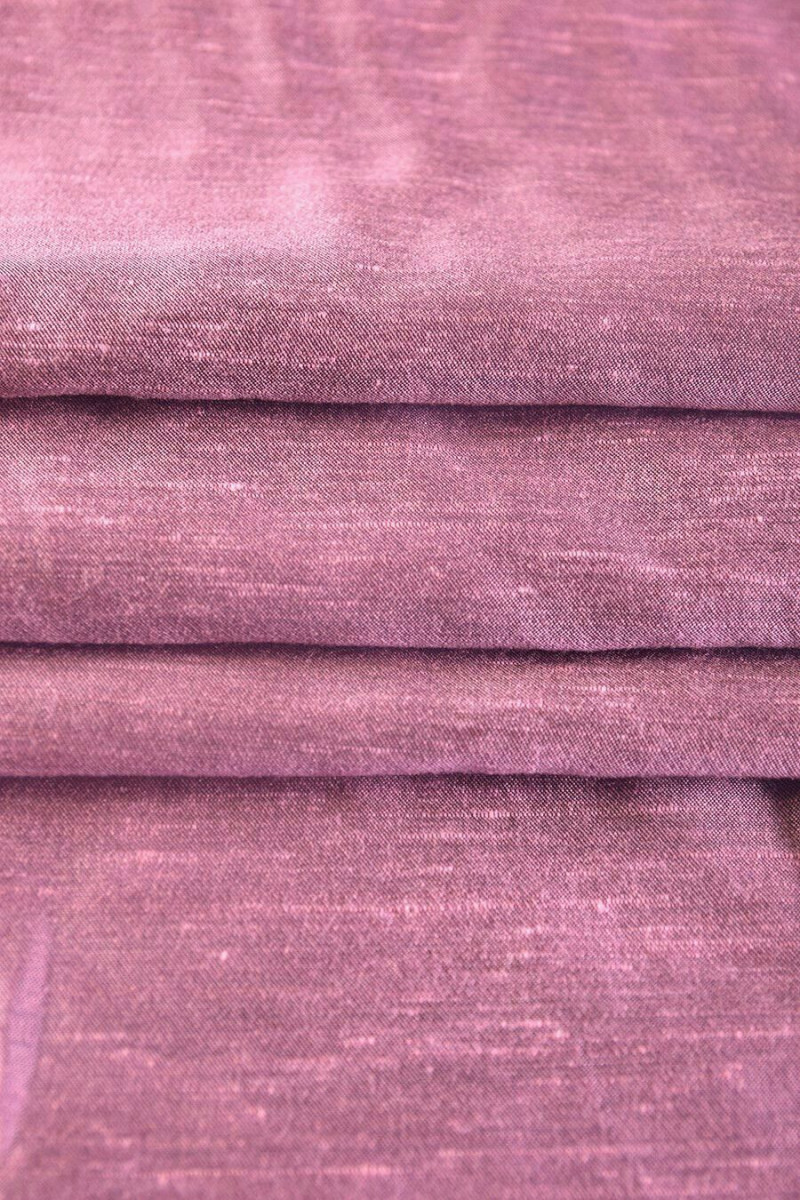 Silk Pink Shandong Twotone